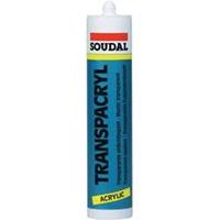 Soudal TRANSPACRYL Acryl Kleur: Transparant 310 ml