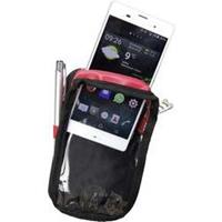 plano Smartphone-Tasche XL Schwarz, Rot