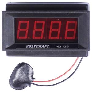 Voltcraft PM 129 Digitale inbouwmeter, LED-paneelmeter, Inbouwmaten 67 x 29 mm