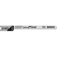 Bosch 2608637724 Decoupeerzaagblad U 1 AO, Clean for Wood