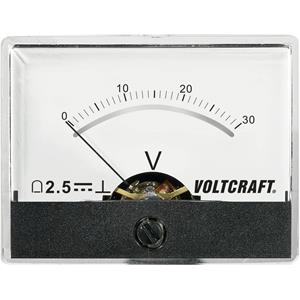 Voltcraft Analoges Einbaumessgerät 30V