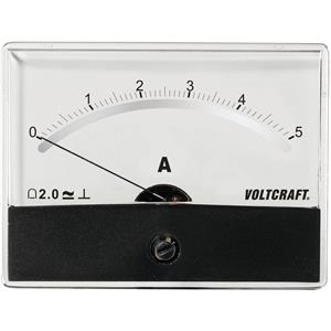 Voltcraft Analoges Einbaumessgerät AM-86X65/5A/DC