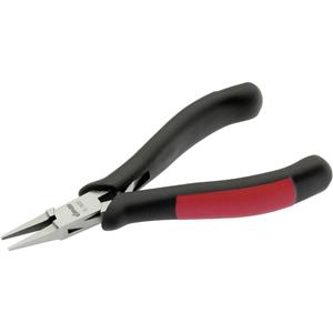 Cimco 100820 Platte tang met gladde smalle bek Kaakvorm Gladde smalle bek 130 mm