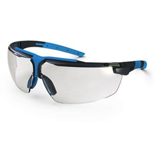 Uvex 9190275 Veiligheidsbril I-3 Antraciet, Blauw