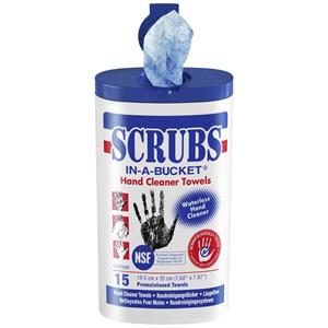 scrubshrs115 Handreinigungstücher Scrubs HRS 115, Blau