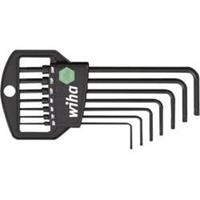 Wiha Stiftsleutelset in Classic houder TORX PLUS® MagicSpring® 7-delig middellang, chemisch gezwart (29208)