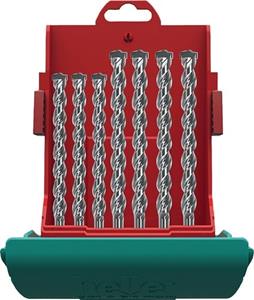 Heller Bionic 16315 6 Carbide Hamerboor set 7-delig 5 mm, 6 mm, 6 mm, 8 mm, 8 mm, 10 mm, 12 mm SDS-Plus 1 set