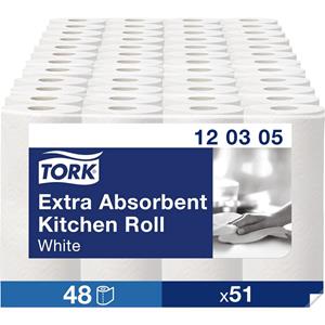 Tork 120305 Keukenrol extra absorberend Aantal: 2448 stuk(s)