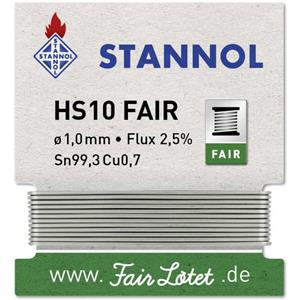 Stannol HS10-Fair Lötzinn Wickel Sn99.3Cu0.7 5g 1.0mm W915201