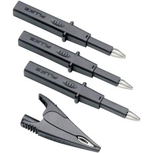 fluke TLK 290 Sicherheits-Prüfspitzen-Set Steckanschluss 4mm CAT III 1000V Schwarz