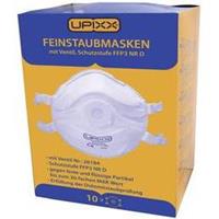 L+D Feinstaubmaske mit Ventil FFP3 D 10 St. DIN EN 149:2001, DIN EN 149:2009