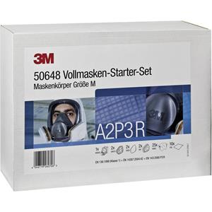 3m Atemschutz Vollmasken-Set A2P3 R Größe: M