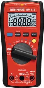 Benning MM 6-2 Hand-Multimeter digital CAT III 1000 V, CAT IV 600V Anzeige (Counts): 6000 W584671