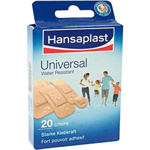 Beiersdorf AG Hansaplast Universal Strips wasserresistent 4 Größen 20 Stück