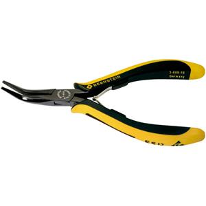 bernsteintoolsforelectronics Bernstein Tools for Electronics 3-689-15 Platte rondbektang ESD Speciaal staal 145 mm