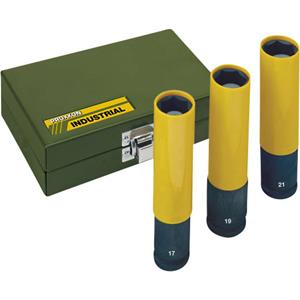 Proxxon IMPACT-dopsleutelset 1/2 3-dlg.(17 19 21 mm) 130 mm lang
