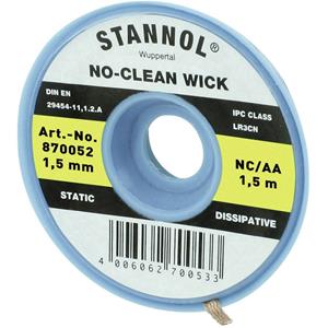 Stannol NC/AA Desoldeerdraad Lengte 1.5 m Breedte 1.5 mm 1 stuks