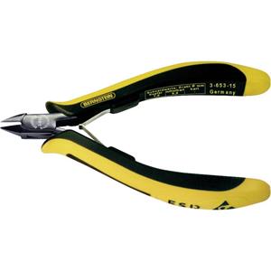 bernsteintools Bernstein Tools EUROline-Conductive 3-653-15 ESD Zijkniptang Met facet 120 mm