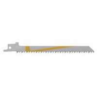 Wolfcraft 3566000 2 reciprozaagbladen Zaagbladlengte 152 mm