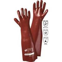 Handschuhe VINYL-35 rotbraun, VE 12 Paar Länge 60 cm