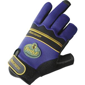 Handschuhe PRECISION blau / grau, 1 Paar Größe 7 (S)