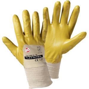 Handschuhe FLEX-NITRIL gelb / natur, VE 12 Paar Größe 8 (M)