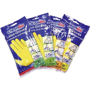 cleango L+D Naturlatex Arbeitshandschuh Größe (Handschuhe): 7, S 1 Paar