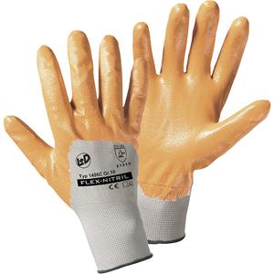 l+dworky Worky L+D Flex-Nitril 1496C Polyester Arbeitshandschuh Größe (Handschuhe): 9, L EN 388:2016 CAT II A633871 - L+D WORKY