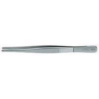 Knipex Precisiepincet stompe vorm Uitvoering (algemeen) Brede, ronde punten, recht, getand Lengte 145 mm 92 72 45