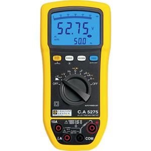 chauvinarnoux Chauvin Arnoux C.A 5275 Multimeter Digitaal Spatdicht (IP54) CAT III 1000 V, CAT IV 600 V Weergave (counts): 6000