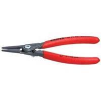 Knipex 49 31 A1 Precisie-borgveertang grijs geatramenteerd. 140 mm 10 - 25 mm Puntvorm Recht 100 g