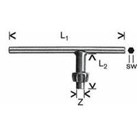 Bosch 1607950044 Reservesleutel voor tandkransboorhouder S2