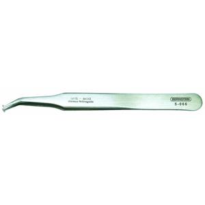 Bernstein SMD-pincet 30o haaks, 2,5 mm breed Lengte 120 mm 5-066