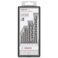 BOSCH RobustLine betonboorset Zilver, 7-delig