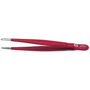 c.ktools C.K Tools Universalpinzette rot PVC getaucht, 145 mm