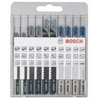 Bosch 10tlg. Stichsägeblatt-Set basic für Metall und Holz