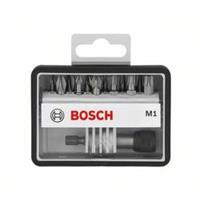 Bosch Schrauberbit-Set Robust Line M Extra-Hart, 12 + 1-teilig, 25 mm, Torx