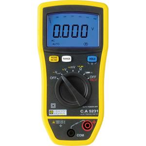 Chauvin Arnoux P01196731 Multimeter Digitaal CAT III 1000 V, CAT IV 600 V Weergave (counts): 6000