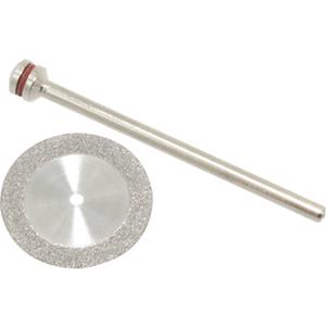 donauelektronik Donau Elektronik 1634 Diamanten doorslijpschijf Diameter 19 mm Metaal, Glas, Epoxide 1 stuk(s)