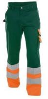 Dassy broek omaha groen-oranje 42 (300g-m2)