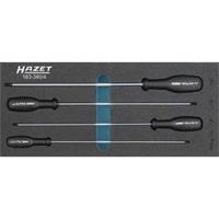 HAZET Schroevendraaierset · TORX 163-380/4 · Binnen-TORX-profiel · 4-delig · T15 · T20 · T25 · T30