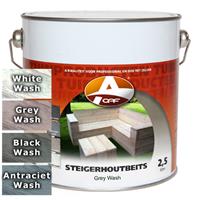 OAF steigerhoutbeits white wash 2,5 ltr