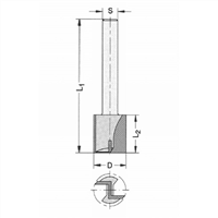 JSO-Trasco HM groeffrees C05 18mm x schacht 8mm