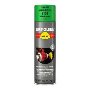 Rust-Oleum hard hat deklaag ral 6018 geelgroen spuitbus 500 ml