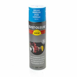 Rust-Oleum hard hat deklaag ral 5012 wit blauw spuitbus 500 ml