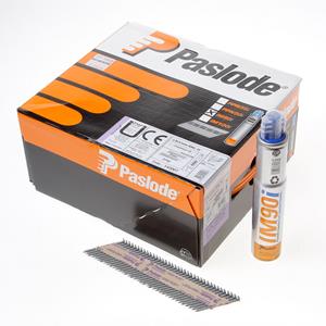 Paslode stripspijker ring verzinkt 2.8 x 51mm inclusief gas IM90 doos met 3750 spijkers
