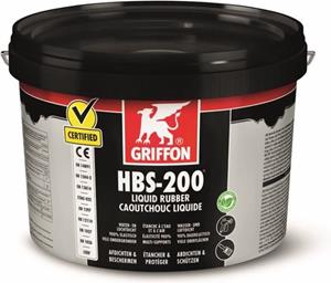 Griffon hbs-200 vloeibaar rubber 5 liter