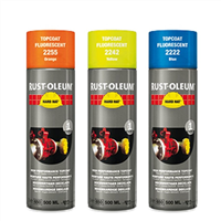 Rust-Oleum hard hat deklaag fluorescerend groen spuitbus 500 ml