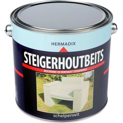 Hermadix Steigerh.beits schelpen wit 2500 ml