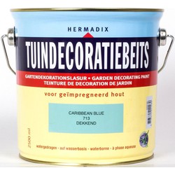 Hermadix Tuindecoratiebeits 713 caribbean blue 2500 ml